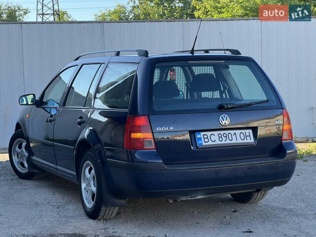 Синій Фольксваген Гольф, об'ємом двигуна 2 л та пробігом 401 тис. км за 2700 $, фото 11 на Automoto.ua