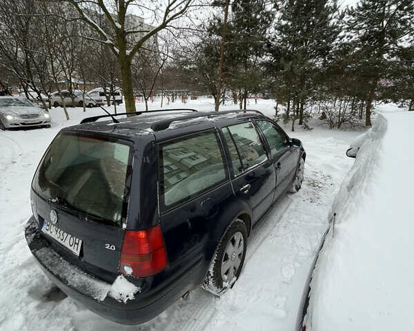 Синий Фольксваген Гольф, объемом двигателя 1.98 л и пробегом 369 тыс. км за 3600 $, фото 3 на Automoto.ua