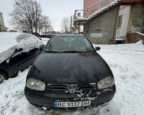 Синий Фольксваген Гольф, объемом двигателя 1.98 л и пробегом 369 тыс. км за 3600 $, фото 1 на Automoto.ua