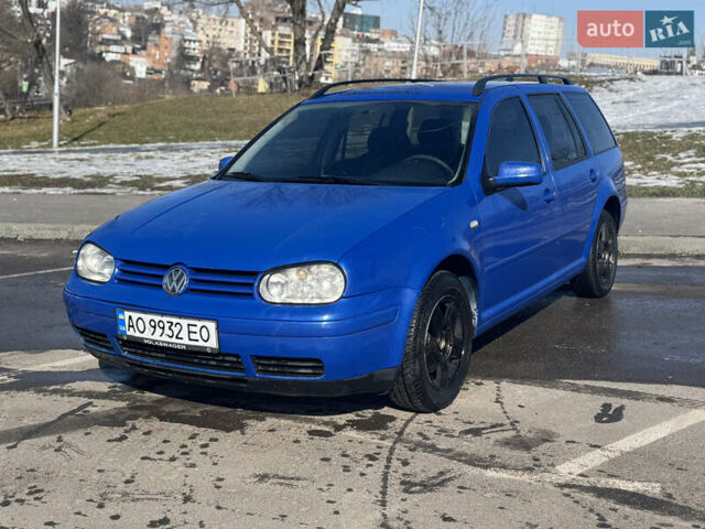 Синий Фольксваген Гольф, объемом двигателя 1.6 л и пробегом 260 тыс. км за 2700 $, фото 3 на Automoto.ua