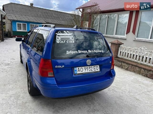 Синий Фольксваген Гольф, объемом двигателя 1.6 л и пробегом 280 тыс. км за 2999 $, фото 16 на Automoto.ua