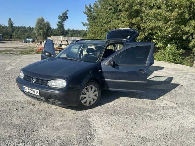 Синий Фольксваген Гольф, объемом двигателя 1.9 л и пробегом 400 тыс. км за 2900 $, фото 4 на Automoto.ua