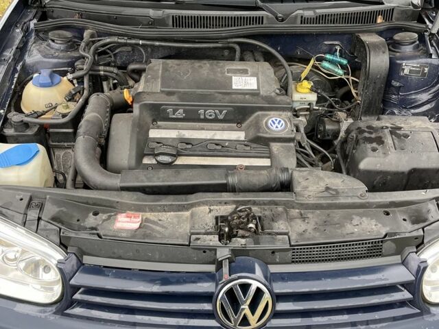 Синий Фольксваген Гольф, объемом двигателя 1.4 л и пробегом 184 тыс. км за 3500 $, фото 7 на Automoto.ua