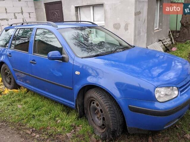 Синій Фольксваген Гольф, об'ємом двигуна 1.98 л та пробігом 240 тис. км за 4000 $, фото 1 на Automoto.ua