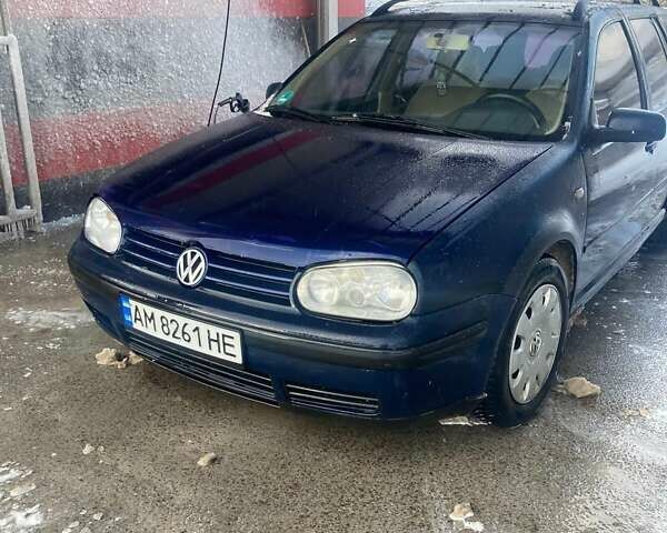 Синий Фольксваген Гольф, объемом двигателя 1.9 л и пробегом 400 тыс. км за 2499 $, фото 2 на Automoto.ua