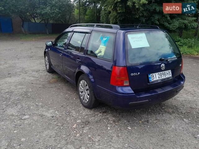 Синій Фольксваген Гольф, об'ємом двигуна 1.98 л та пробігом 316 тис. км за 4000 $, фото 4 на Automoto.ua