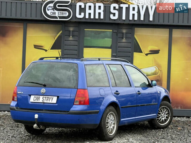 Синий Фольксваген Гольф, объемом двигателя 1.4 л и пробегом 236 тыс. км за 3900 $, фото 1 на Automoto.ua