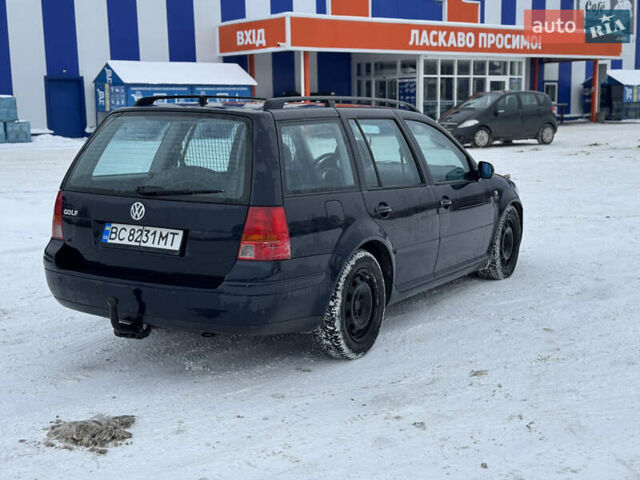 Синий Фольксваген Гольф, объемом двигателя 1.6 л и пробегом 206 тыс. км за 2799 $, фото 3 на Automoto.ua