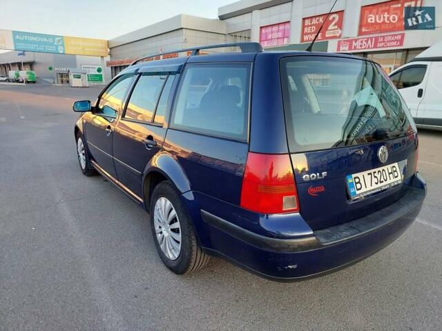 Синий Фольксваген Гольф, объемом двигателя 1.4 л и пробегом 290 тыс. км за 4300 $, фото 5 на Automoto.ua