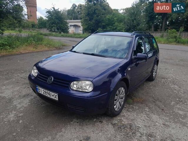 Синій Фольксваген Гольф, об'ємом двигуна 1.98 л та пробігом 316 тис. км за 4000 $, фото 1 на Automoto.ua
