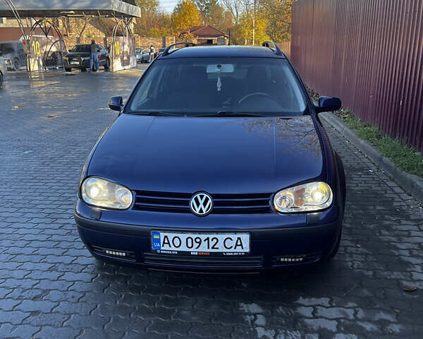Синий Фольксваген Гольф, объемом двигателя 1.9 л и пробегом 397 тыс. км за 4200 $, фото 3 на Automoto.ua