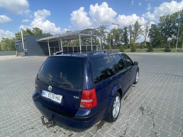 Синий Фольксваген Гольф, объемом двигателя 1.9 л и пробегом 320 тыс. км за 3500 $, фото 2 на Automoto.ua