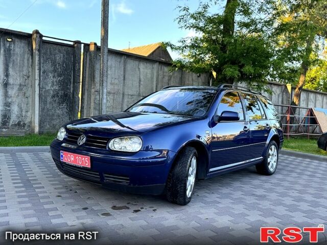 Синий Фольксваген Гольф, объемом двигателя 1.6 л и пробегом 260 тыс. км за 4700 $, фото 3 на Automoto.ua