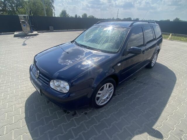 Синий Фольксваген Гольф, объемом двигателя 1.9 л и пробегом 320 тыс. км за 3500 $, фото 4 на Automoto.ua