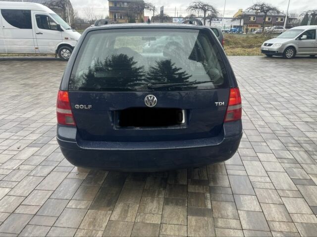 Синий Фольксваген Гольф, объемом двигателя 1.9 л и пробегом 300 тыс. км за 2350 $, фото 5 на Automoto.ua