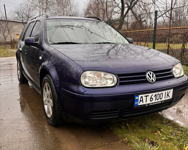 Синий Фольксваген Гольф, объемом двигателя 1.98 л и пробегом 399 тыс. км за 3750 $, фото 1 на Automoto.ua