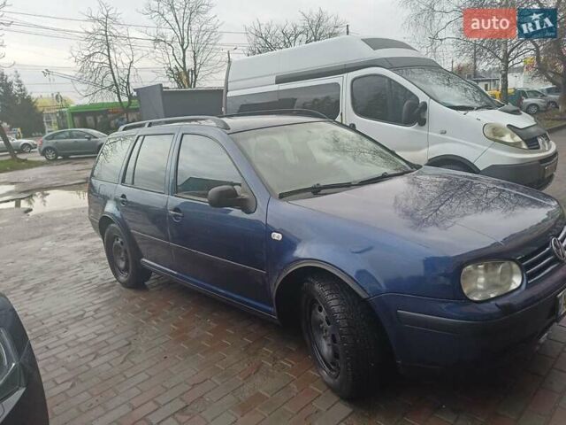 Синий Фольксваген Гольф, объемом двигателя 1.6 л и пробегом 280 тыс. км за 4200 $, фото 2 на Automoto.ua