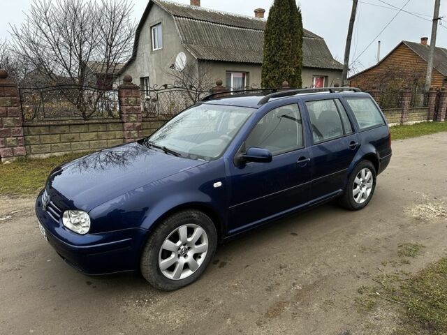 Синий Фольксваген Гольф, объемом двигателя 1.9 л и пробегом 380 тыс. км за 2150 $, фото 2 на Automoto.ua