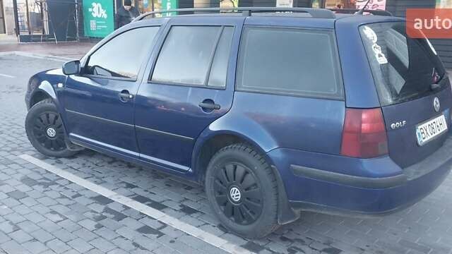 Синий Фольксваген Гольф, объемом двигателя 1.4 л и пробегом 272 тыс. км за 4200 $, фото 14 на Automoto.ua