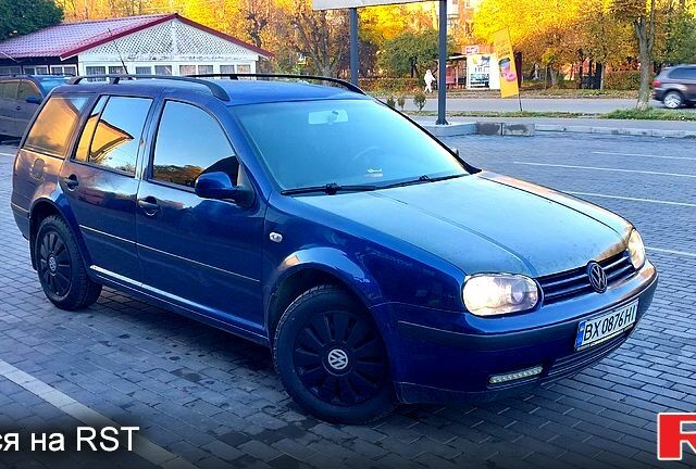 Синий Фольксваген Гольф, объемом двигателя 1.4 л и пробегом 272 тыс. км за 4200 $, фото 4 на Automoto.ua