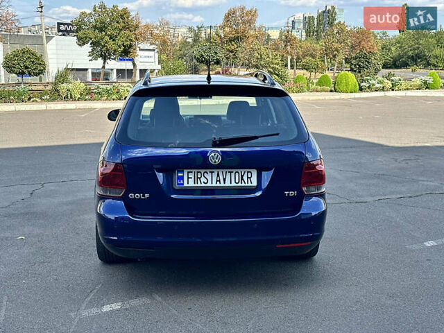 Синий Фольксваген Гольф, объемом двигателя 1.9 л и пробегом 264 тыс. км за 6500 $, фото 3 на Automoto.ua