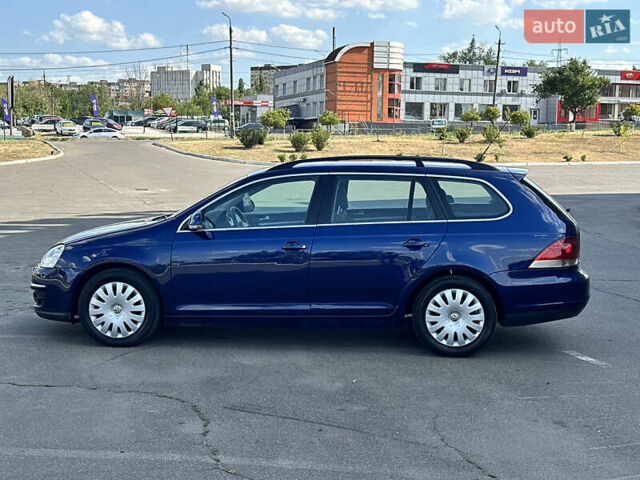 Синий Фольксваген Гольф, объемом двигателя 1.9 л и пробегом 264 тыс. км за 6500 $, фото 1 на Automoto.ua