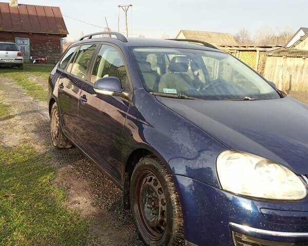 Синий Фольксваген Гольф, объемом двигателя 1.9 л и пробегом 285 тыс. км за 6200 $, фото 1 на Automoto.ua