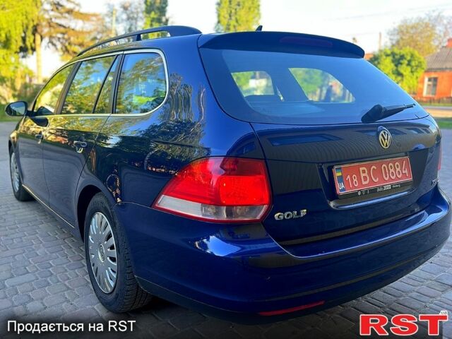 Синий Фольксваген Гольф, объемом двигателя 1.4 л и пробегом 216 тыс. км за 5999 $, фото 8 на Automoto.ua