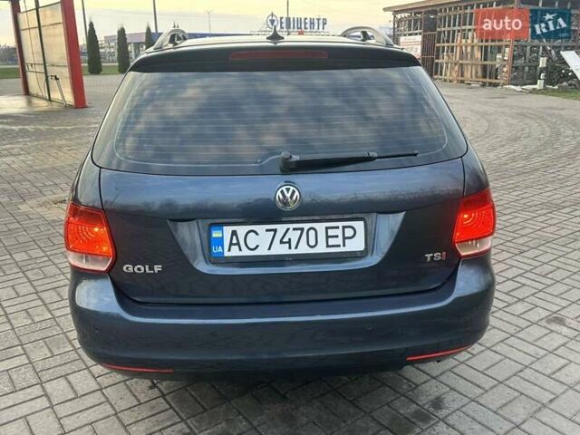 Синий Фольксваген Гольф, объемом двигателя 1.4 л и пробегом 223 тыс. км за 5350 $, фото 3 на Automoto.ua
