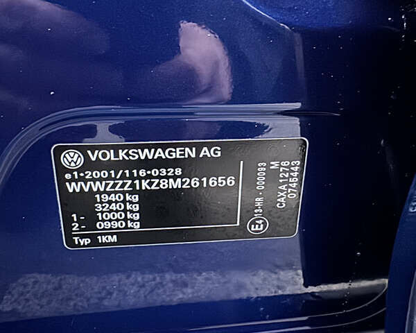 Синий Фольксваген Гольф, объемом двигателя 1.4 л и пробегом 192 тыс. км за 6800 $, фото 45 на Automoto.ua