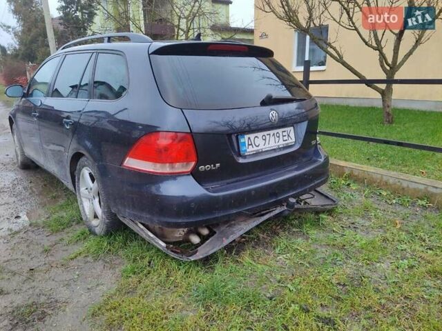 Синий Фольксваген Гольф, объемом двигателя 1.9 л и пробегом 240 тыс. км за 5100 $, фото 4 на Automoto.ua