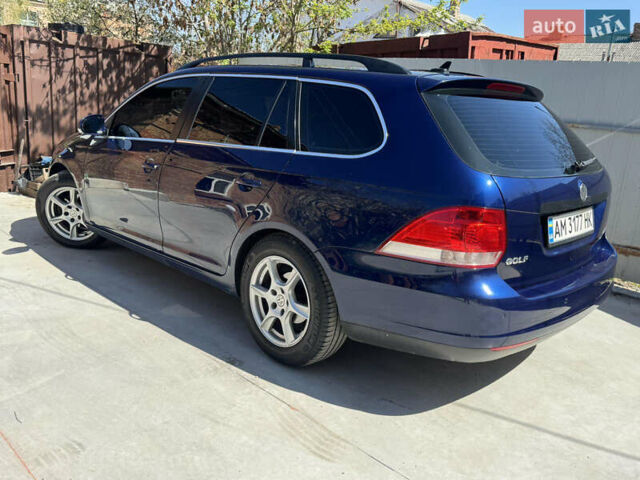 Синий Фольксваген Гольф, объемом двигателя 1.9 л и пробегом 291 тыс. км за 5990 $, фото 9 на Automoto.ua