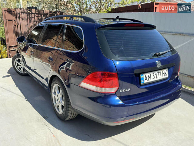 Синий Фольксваген Гольф, объемом двигателя 1.9 л и пробегом 291 тыс. км за 5990 $, фото 8 на Automoto.ua