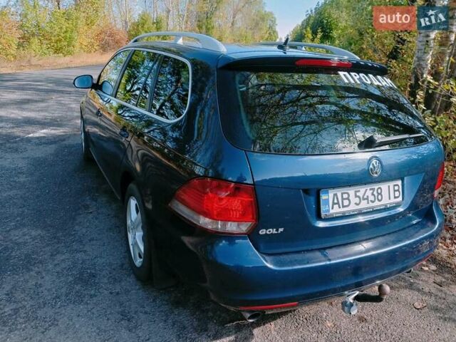 Синий Фольксваген Гольф, объемом двигателя 1.6 л и пробегом 296 тыс. км за 7550 $, фото 6 на Automoto.ua