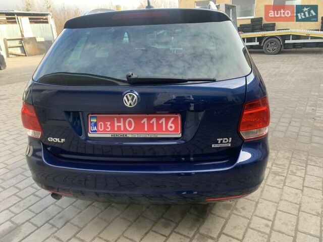 Синий Фольксваген Гольф, объемом двигателя 1.6 л и пробегом 123 тыс. км за 10999 $, фото 7 на Automoto.ua