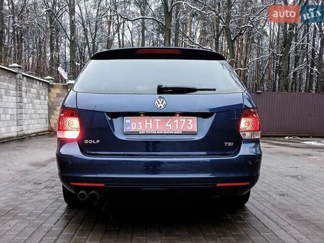 Синий Фольксваген Гольф, объемом двигателя 1.4 л и пробегом 168 тыс. км за 7600 $, фото 4 на Automoto.ua