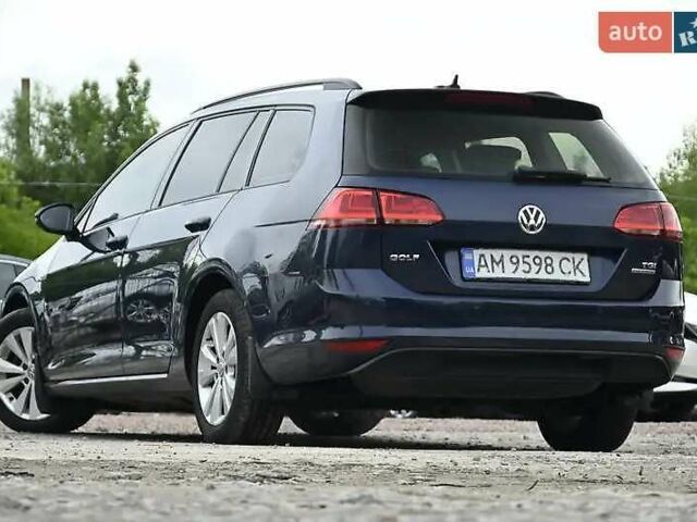 Синий Фольксваген Гольф, объемом двигателя 1.4 л и пробегом 368 тыс. км за 8500 $, фото 9 на Automoto.ua