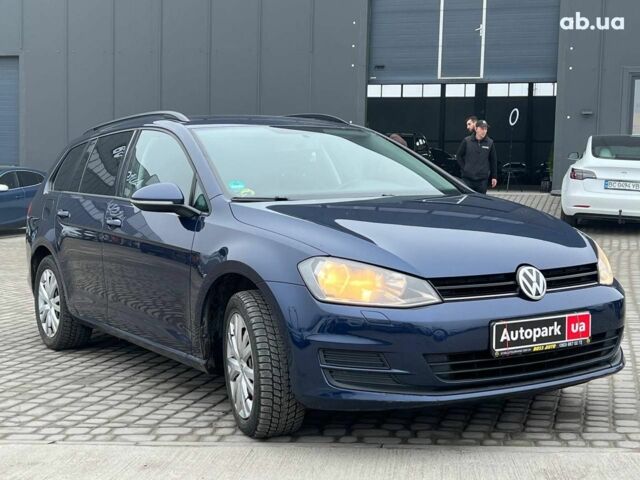 Синий Фольксваген Гольф, объемом двигателя 1.6 л и пробегом 252 тыс. км за 9990 $, фото 2 на Automoto.ua