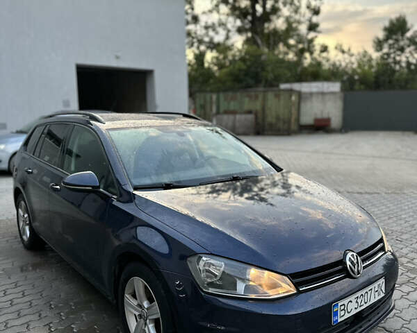 Синий Фольксваген Гольф, объемом двигателя 1.6 л и пробегом 320 тыс. км за 9500 $, фото 1 на Automoto.ua