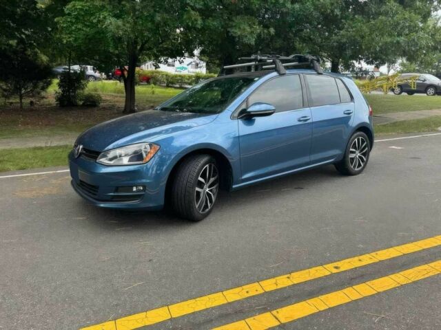 Синий Фольксваген Гольф, объемом двигателя 1.8 л и пробегом 80 тыс. км за 3950 $, фото 1 на Automoto.ua