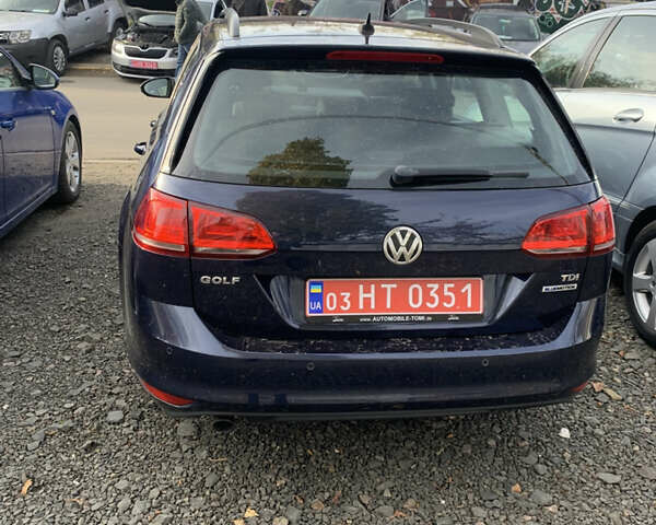 Синий Фольксваген Гольф, объемом двигателя 1.6 л и пробегом 205 тыс. км за 10950 $, фото 15 на Automoto.ua