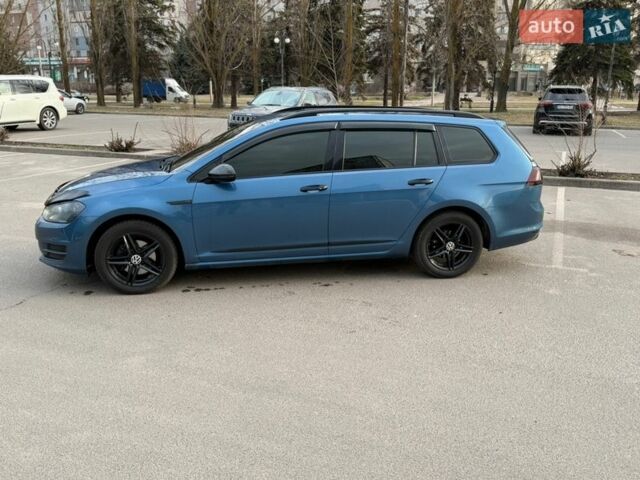 Синий Фольксваген Гольф, объемом двигателя 1.97 л и пробегом 161 тыс. км за 13500 $, фото 2 на Automoto.ua