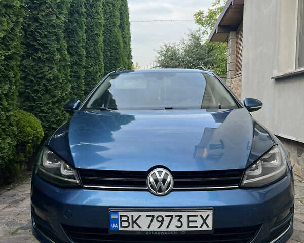 Синий Фольксваген Гольф, объемом двигателя 1.97 л и пробегом 186 тыс. км за 11600 $, фото 1 на Automoto.ua