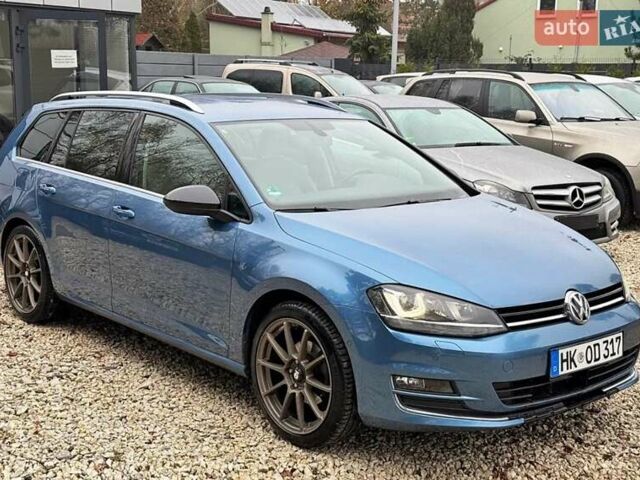 Синий Фольксваген Гольф, объемом двигателя 2 л и пробегом 196 тыс. км за 14500 $, фото 4 на Automoto.ua
