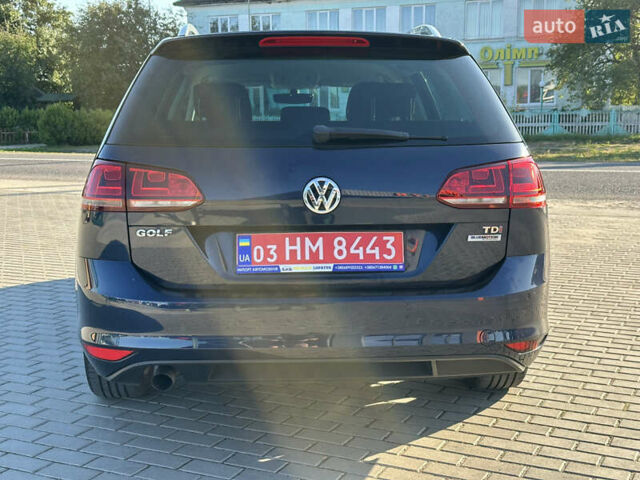 Фольксваген Гольф 2016 в Червонограде на Automoto.ua Синий Фольксваген Гольф, объемом двигателя 1.6 л и пробегом 278 тыс. км за 12005 $, фото 5 на Automoto.ua