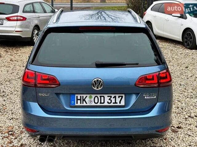 Синий Фольксваген Гольф, объемом двигателя 2 л и пробегом 196 тыс. км за 14500 $, фото 7 на Automoto.ua