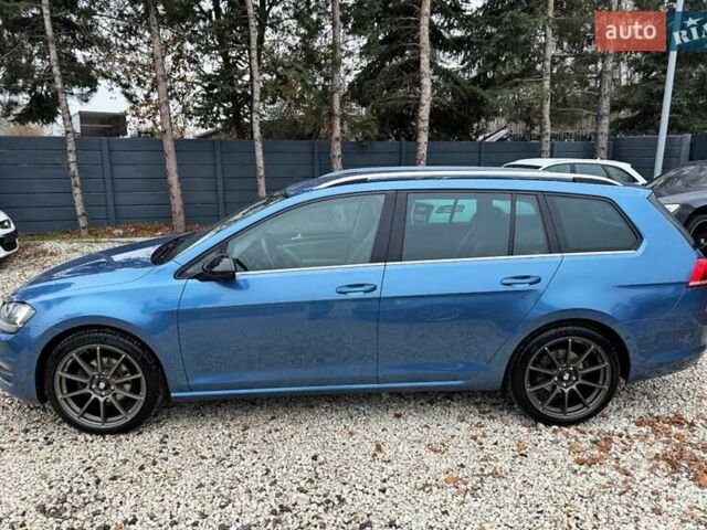 Синий Фольксваген Гольф, объемом двигателя 2 л и пробегом 196 тыс. км за 14500 $, фото 1 на Automoto.ua