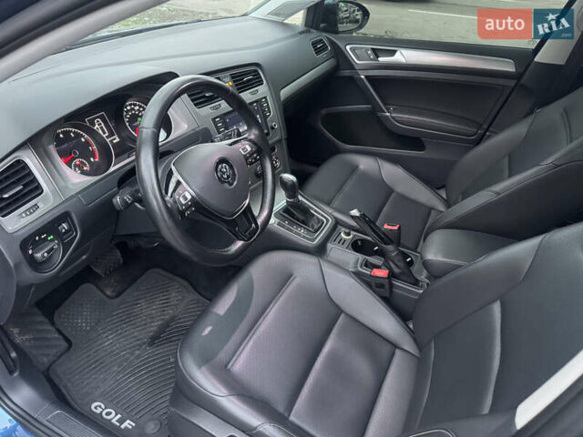Синий Фольксваген Гольф, объемом двигателя 1.8 л и пробегом 205 тыс. км за 12999 $, фото 15 на Automoto.ua