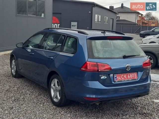 Синий Фольксваген Гольф, объемом двигателя 1.8 л и пробегом 197 тыс. км за 10500 $, фото 1 на Automoto.ua