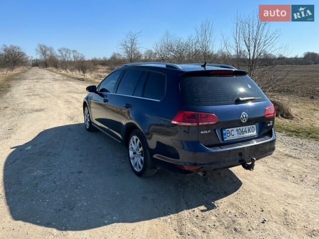 Синий Фольксваген Гольф, объемом двигателя 1.6 л и пробегом 307 тыс. км за 9900 $, фото 2 на Automoto.ua